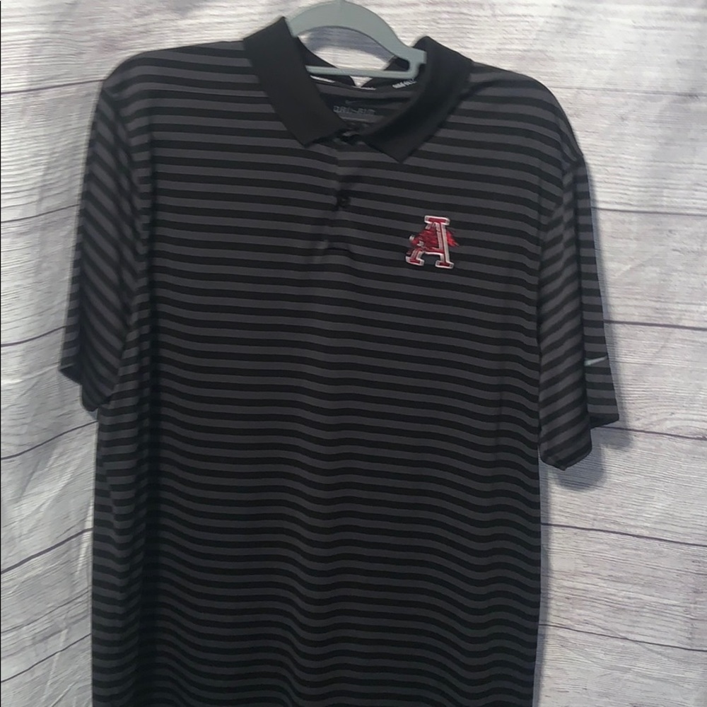 Nike Golf dri fit Arkansas razorbacks polo men XL